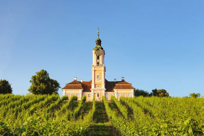 Framed Print : Pilgrimage church Birnau near Birnau, Unteruhldingen, Upper Swabia, Baden-Wurttemberg, Germany Framed Print : Pilgrimage church Birnau near Birnau, Unteruhldingen, Upper Swabia, Baden-Wurttemberg, Germany
