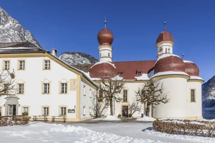 Framed Print : Pilgrimage Church of St. Bartholomae am Koenigssee, Upper Bavaria, Bavaria, Germany Framed Print : Pilgrimage Church of St. Bartholomae am Koenigssee, Upper Bavaria, Bavaria, Germany
