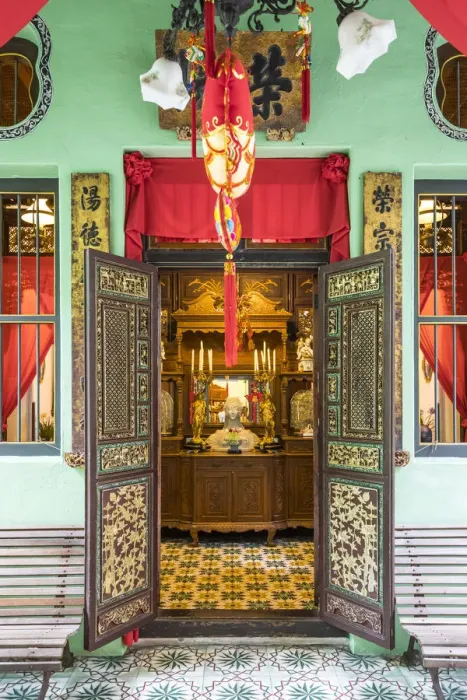Framed Print : Pinang Peranakan Mansion, George Town, Penang Island, Malaysia