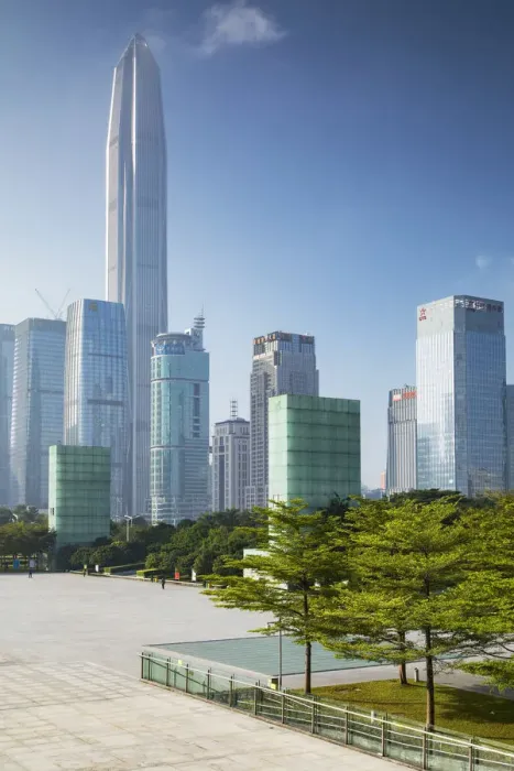 Framed Print : Ping An International Finance Centre (worlds 4th tallest building in 2017 Framed Print : Ping An International Finance Centre (worlds 4th tallest building in 2017
