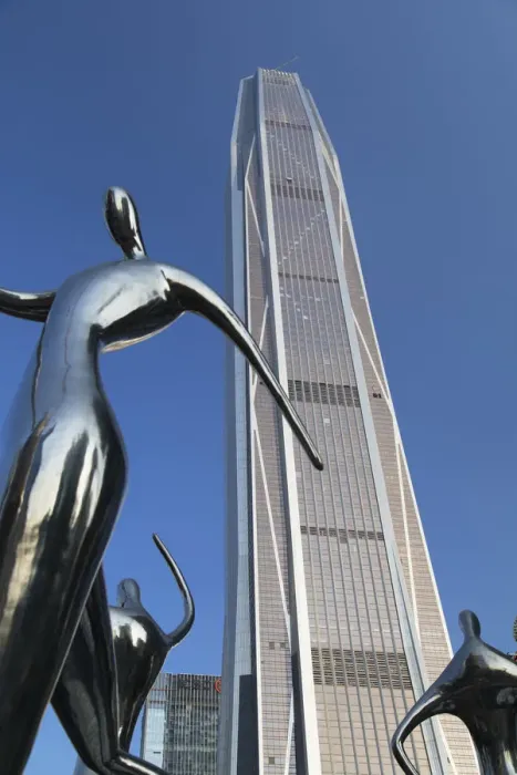 Framed Print : Ping An International Finance Centre (worlds 4th tallest building in 2017 at 600m) Framed Print : Ping An International Finance Centre (worlds 4th tallest building in 2017 at 600m)