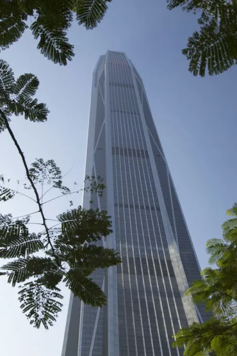 Framed Print : Ping An International Finance Centre (worlds 4th tallest building in 2017 at 600m)