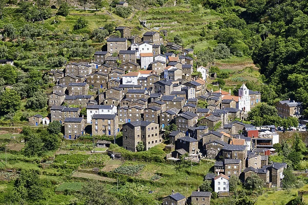 Piodao, a traditional village in the heart of Portugal. All the houses in the village are built with schist
