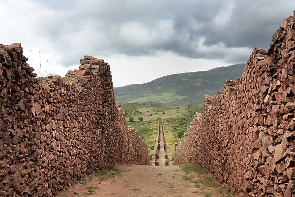 Piquillacta archaeological site, Quispicanchi, Peru
