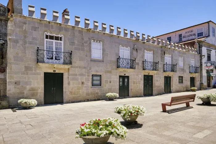 Framed Print : Pitass House from the 17th century, in a late manueline style. Caminha, Minho Framed Print : Pitass House from the 17th century, in a late manueline style. Caminha, Minho