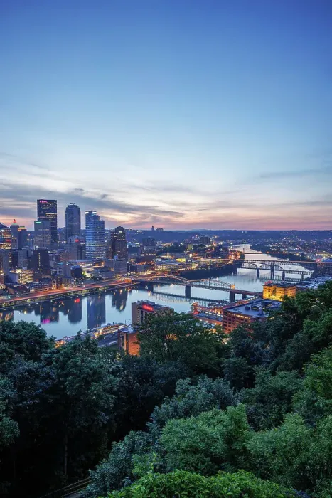 Framed Print : Pittsburgh skyline, Pennsylvania, USA Framed Print : Pittsburgh skyline, Pennsylvania, USA