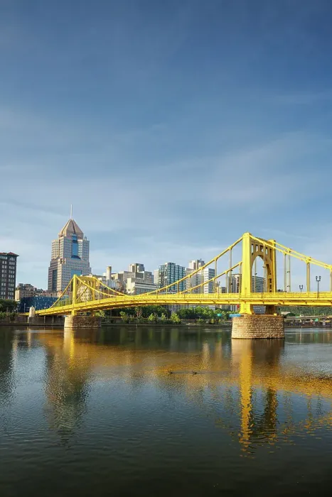 Framed Print : Pittsburgh skyline, Pennsylvania, USA