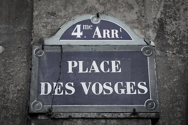 Place des Vosges, Marais district, Paris, France