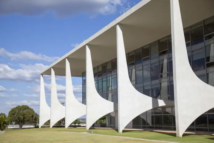 Framed Print : Planalto Palace, Brasilia, Federal District, Brazil
