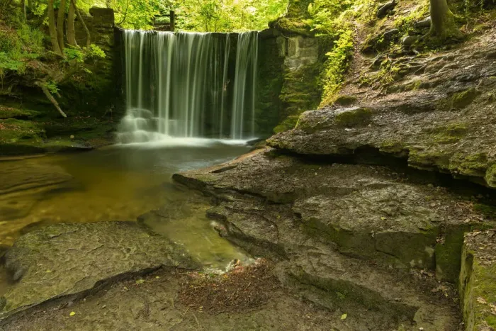 Framed Print : Plas Power Waterfall, Clywedog Valley, Coedpoeth, Wrexham, Wales Framed Print : Plas Power Waterfall, Clywedog Valley, Coedpoeth, Wrexham, Wales