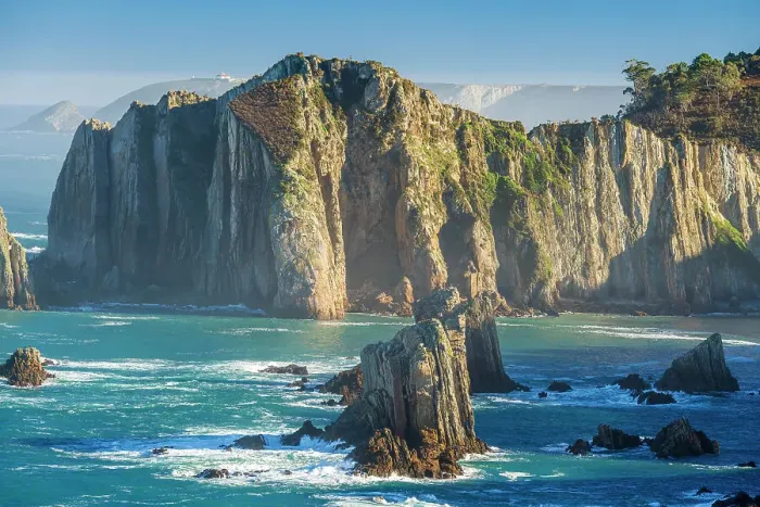 Framed Print : Playa del Silencio, Cudillero, Asturias, Spain