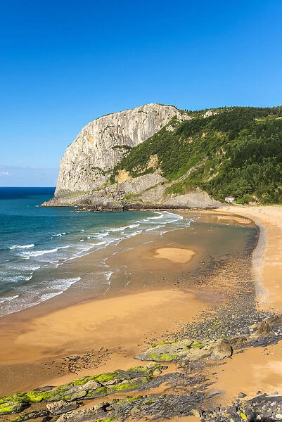 Playa de Laga, Mundaka, Biscay, Basque Country, Spain