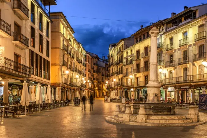 Framed Print : Plaza del Torico square, Teruel, Aragon, Spain Framed Print : Plaza del Torico square, Teruel, Aragon, Spain