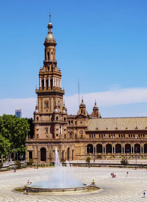 Framed Print : Plaza de Espana de Sevilla, Spain Square, Seville, Andalusia, Spain Framed Print : Plaza de Espana de Sevilla, Spain Square, Seville, Andalusia, Spain