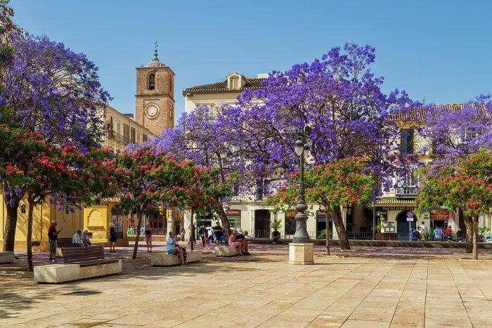 Framed Print : Plaza de la Merced, Malaga, Andalusia, Spain Framed Print : Plaza de la Merced, Malaga, Andalusia, Spain