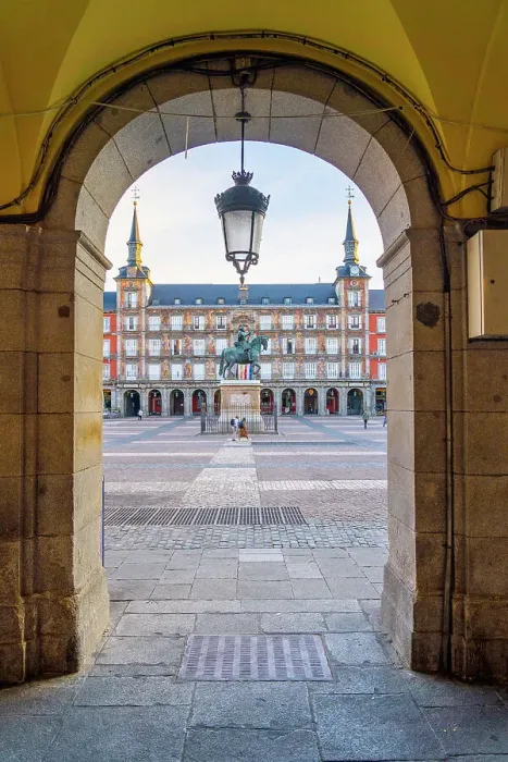 Framed Print : Plaza Major, Madrid, Spain Framed Print : Plaza Major, Madrid, Spain