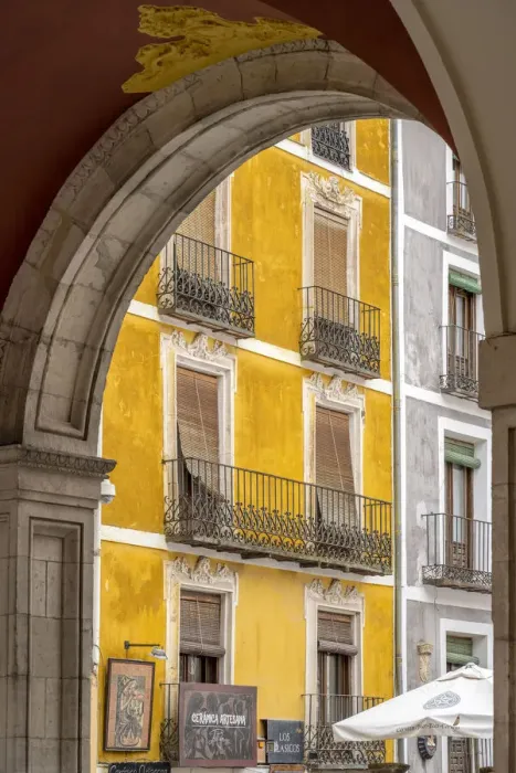 Framed Print : Plaza Mayor, Cuenca, Castilla-La Mancha, Spain
