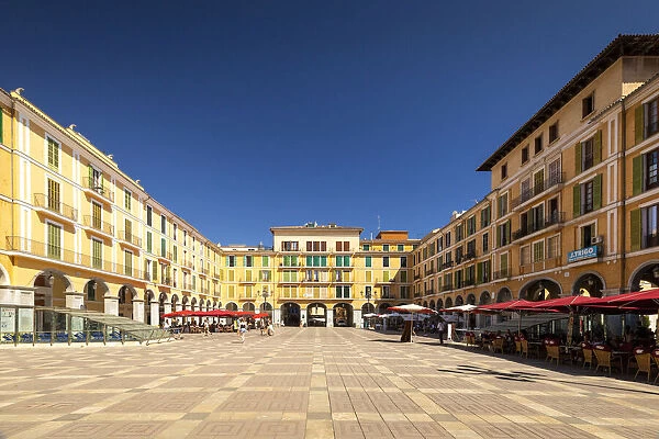 Plaza Mayor, Palma de Mallorca, Mallorca, Balearic Islands, Spain