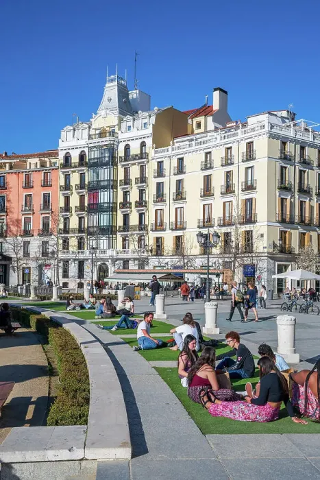 Framed Print : Plaza de Oriente, Madrid, Spain Framed Print : Plaza de Oriente, Madrid, Spain