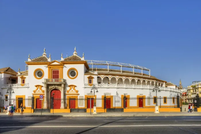 Framed Print : Plaza de Toros de la Maestranza, Sevilla, Andalusia, Spain Framed Print : Plaza de Toros de la Maestranza, Sevilla, Andalusia, Spain