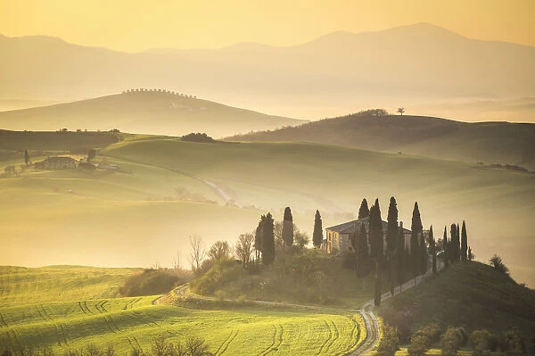 Podere Belvedere, San Quirico d Orcia, Val d Orcia, Tuscany, Italy