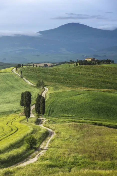 Framed Print : Podere Terrapille, also known as the Gladiator House, Val d Orcia, Tuscany, Italy Framed Print : Podere Terrapille, also known as the Gladiator House, Val d Orcia, Tuscany, Italy