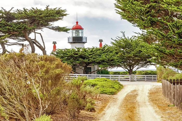 Framed Print : Point Pinos Lighthouse - the oldest continuously operating lighthouse on the West Coast, Pacific Grove, Monterey Bay, California, USA Framed Print : Point Pinos Lighthouse - the oldest continuously operating lighthouse on the West Coast, Pacific Grove, Monterey Bay, California, USA