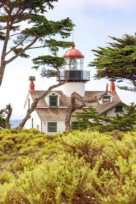 Framed Print : Point Pinos Lighthouse - the oldest continuously operating lighthouse on the West Coast, Pacific Grove, Monterey Bay, California, USA Framed Print : Point Pinos Lighthouse - the oldest continuously operating lighthouse on the West Coast, Pacific Grove, Monterey Bay, California, USA