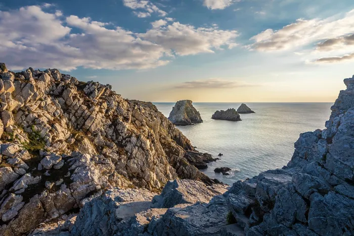 Framed Print : Pointe de Pen Hir, Camaret-sur-Mer, Finistere, Brittany, France