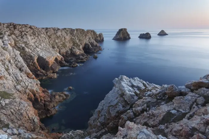 Framed Print : Pointe de Penhir, Brittany, France. A scenic spot of exceptional beauty located just Framed Print : Pointe de Penhir, Brittany, France. A scenic spot of exceptional beauty located just