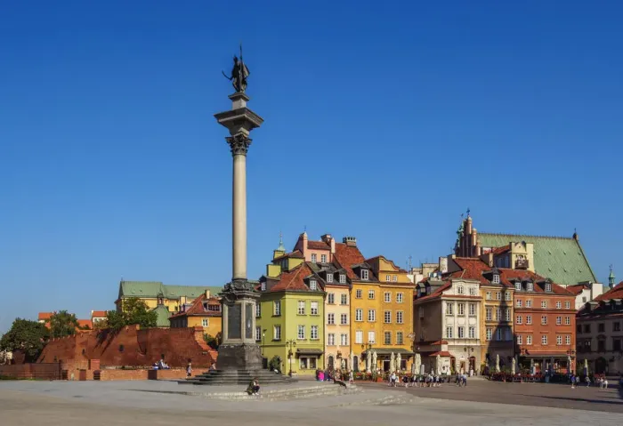 Framed Print : Poland, Masovian Voivodeship, Warsaw, Old Town, Castle Square, Sigismunds Column Framed Print : Poland, Masovian Voivodeship, Warsaw, Old Town, Castle Square, Sigismunds Column