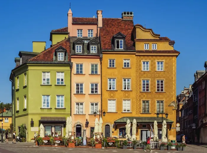Framed Print : Poland, Masovian Voivodeship, Warsaw, Old Town, Architecture of the Castle Square Framed Print : Poland, Masovian Voivodeship, Warsaw, Old Town, Architecture of the Castle Square