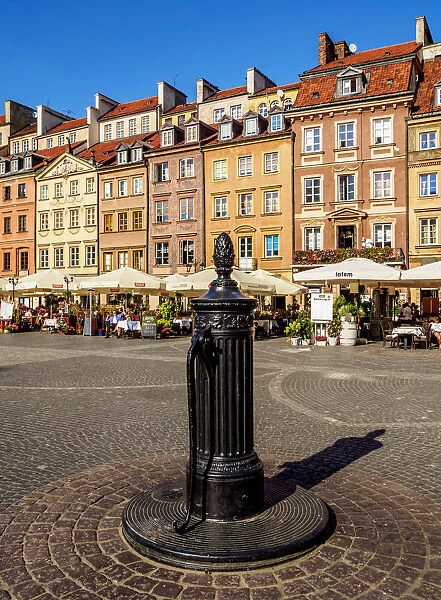 Poland, Masovian Voivodeship, Warsaw, Old Town Market Place
