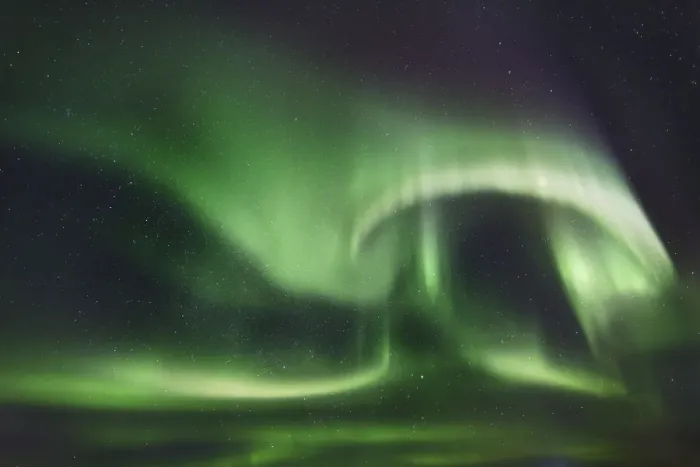 Framed Print : Polar light (Aurora Borealis) - Iceland, Eastern Region Framed Print : Polar light (Aurora Borealis) - Iceland, Eastern Region