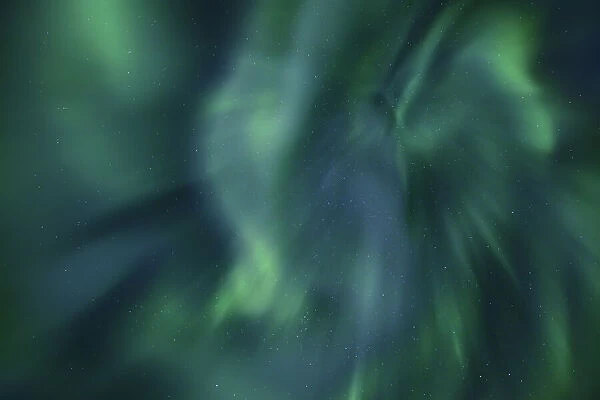 Polar light (Aurora Borealis) - Iceland, Western Region, Snaefellsness, Bogarnes