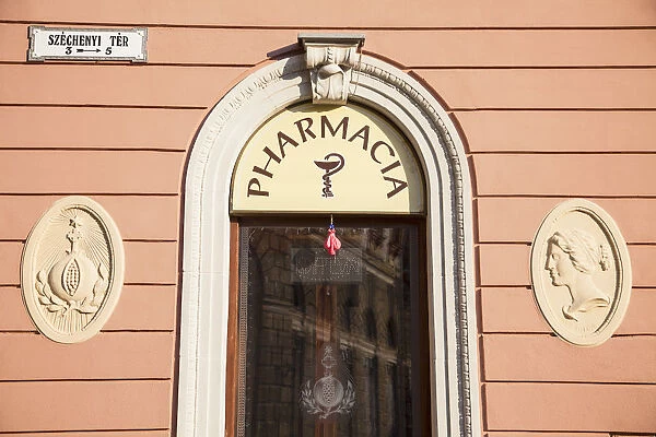 Pomegranate Pharmacy, Pecs, Southern Transdanubia, Hungary