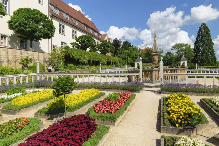 Framed Print : Pomeranzengarten yard at Leonberg Castle, Leonberg, Baden-Wurttemberg, Germany Framed Print : Pomeranzengarten yard at Leonberg Castle, Leonberg, Baden-Wurttemberg, Germany