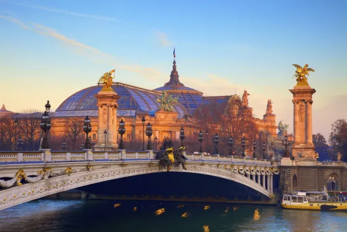 Framed Print : The Pont Alexandre III and Grand Palais, Paris, France, Western Europe Framed Print : The Pont Alexandre III and Grand Palais, Paris, France, Western Europe