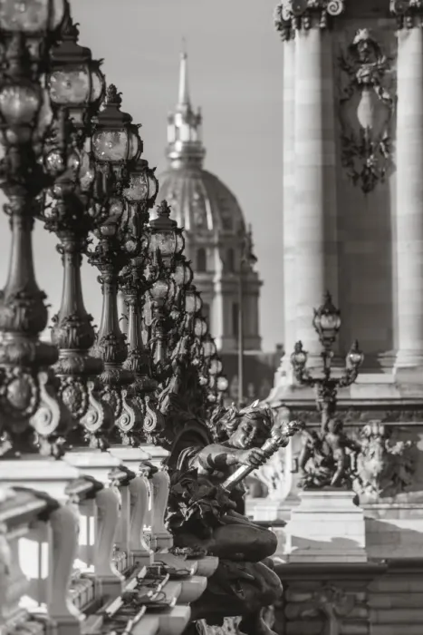 Framed Print : Pont Alexandre III & Les Invalides, Paris, France Framed Print : Pont Alexandre III & Les Invalides, Paris, France