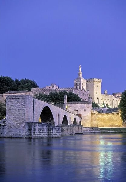 Pont St. Benezet, Avignon, Provence, France