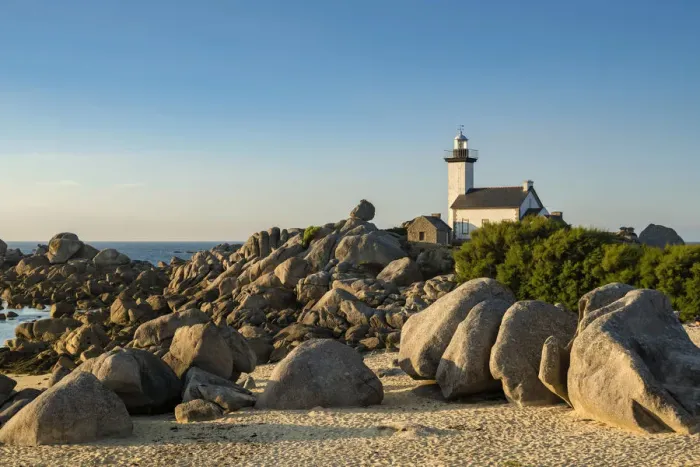 Framed Print : Pontusval lighthouse. Brignogan Plage, Finistere, Brittany, France Framed Print : Pontusval lighthouse. Brignogan Plage, Finistere, Brittany, France