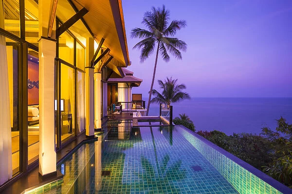Pool villa at the Banyan Tree resort, Koh Samui, Thailand