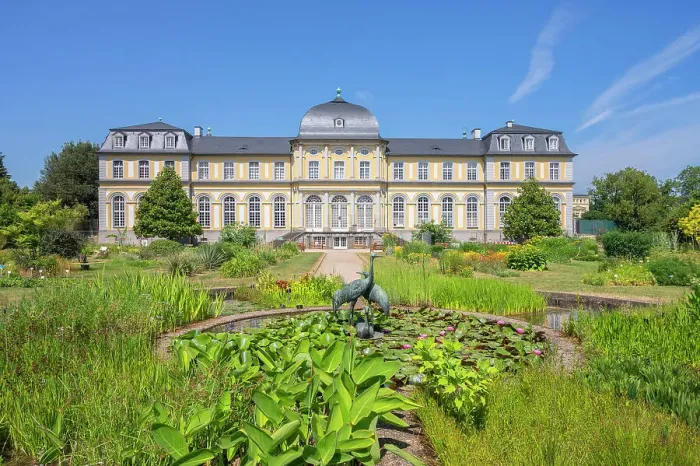 Framed Print : Poppelsdorfer Schloss at the botanical garden, Bonn, North Rhine-Westphalia, Germany Framed Print : Poppelsdorfer Schloss at the botanical garden, Bonn, North Rhine-Westphalia, Germany
