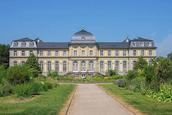 Poppelsdorfer Schloss at the botanical garden, Bonn, North Rhine-Westphalia, Germany