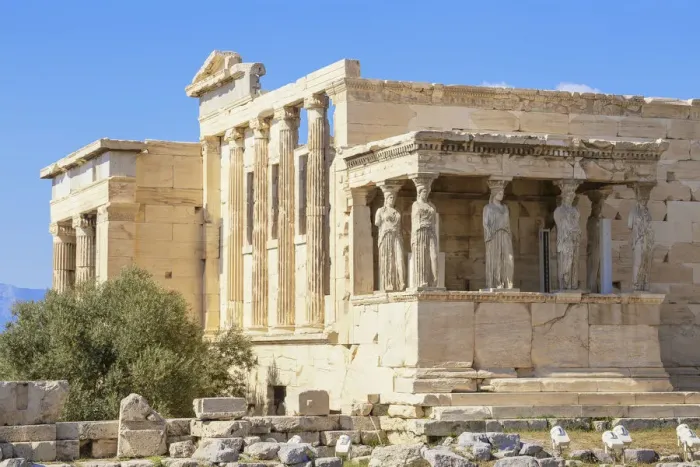 Framed Print : Porch of Caryatids, Erechtheion Temple, Acropolis, Athens, Greece Framed Print : Porch of Caryatids, Erechtheion Temple, Acropolis, Athens, Greece