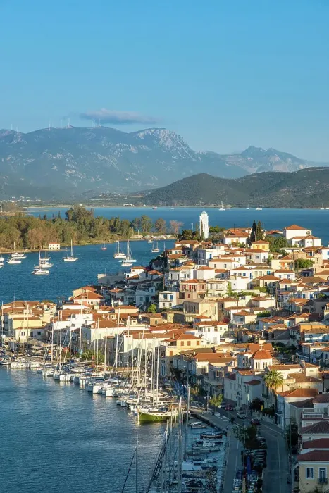 Framed Print : Poros Island, Saronic Islands, Greece Framed Print : Poros Island, Saronic Islands, Greece