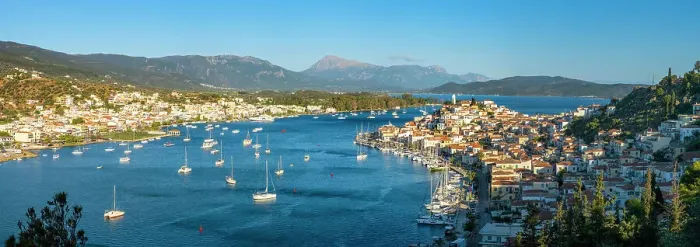Framed Print : Poros Island, Saronic Islands, Greece Framed Print : Poros Island, Saronic Islands, Greece