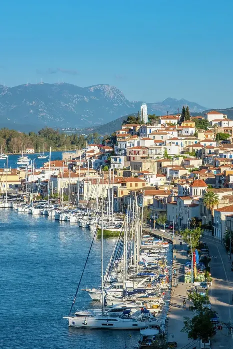 Framed Print : Poros Island, Saronic Islands, Greece Framed Print : Poros Island, Saronic Islands, Greece