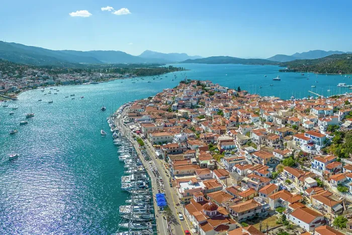Framed Print : Poros Island, Saronic Islands, Greece Framed Print : Poros Island, Saronic Islands, Greece