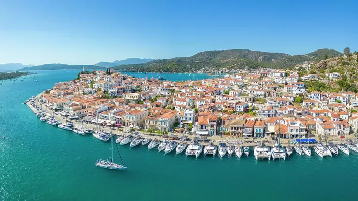 Framed Print : Poros Island, Saronic Islands, Greece Framed Print : Poros Island, Saronic Islands, Greece